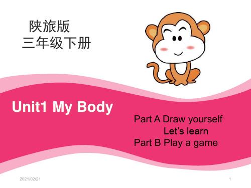 小学三年级下册英语 《My Body》PPT优秀课件