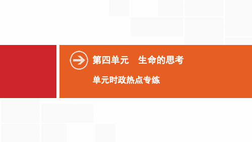 《单元时政热点专练》人教版七年级道德与法治课件PPT(8篇)