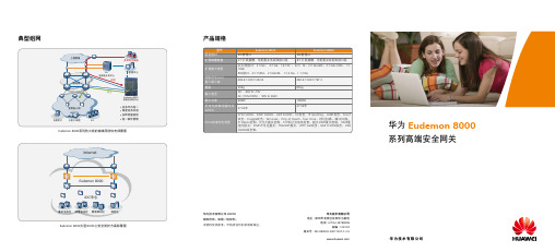 华为 Eudemon8000系列高端安全网关(1217)