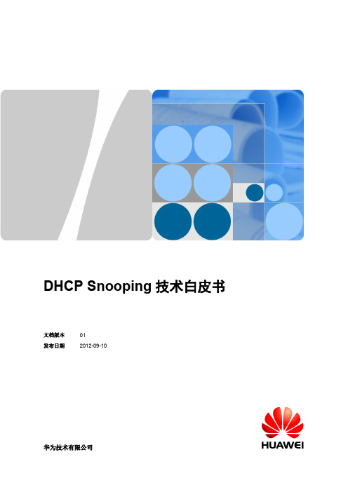 华为 DHCP Snooping技术白皮书