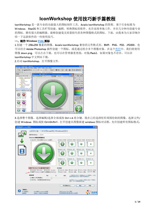 IconWorkshop使用技巧新手篇教程