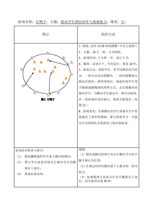 20、打鸭子