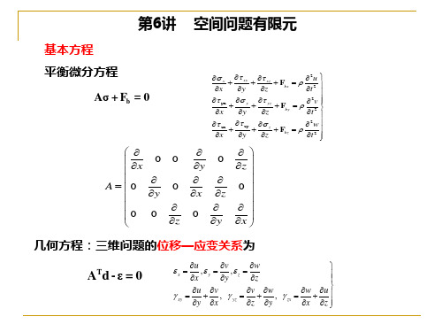 空间有限元