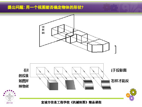 3-2 三视图的形成及三投影面体系