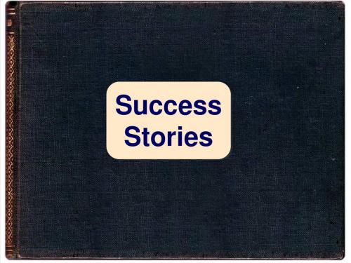 Unit 2 Sucess Stories