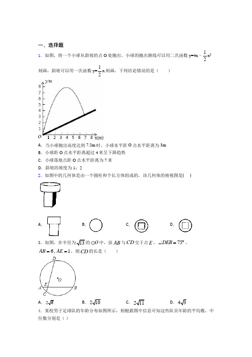 【精选试卷】上海吴淞初级中学中考数学专项练习经典测试题(培优)