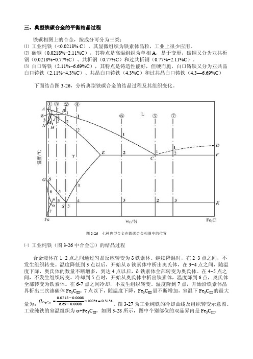 铁碳相图详解