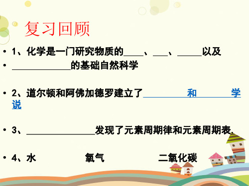 初中化学教材解读人教九年级上册第一单元 走进化学世界 初中化学人教版PPT