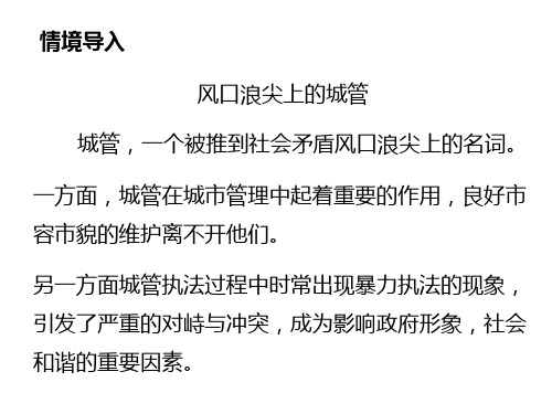 2019-2020版高一政治人教版必修二4.1政府的权力：依法行使 课件(共22张PPT)