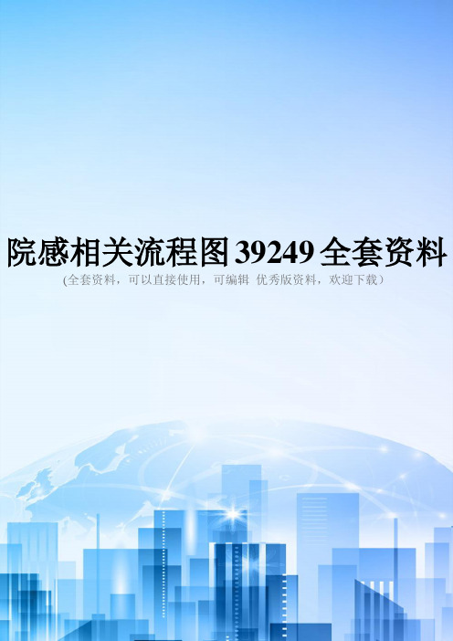 院感相关流程图39249全套资料