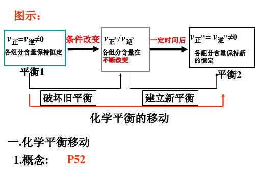 苏教化学选修 化学反应原理专题2 第三单元 化学平衡的移动(共16张PPT)