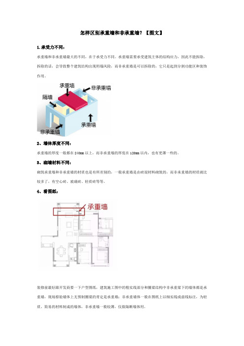 怎样区别承重墙和非承重墙？【图文】