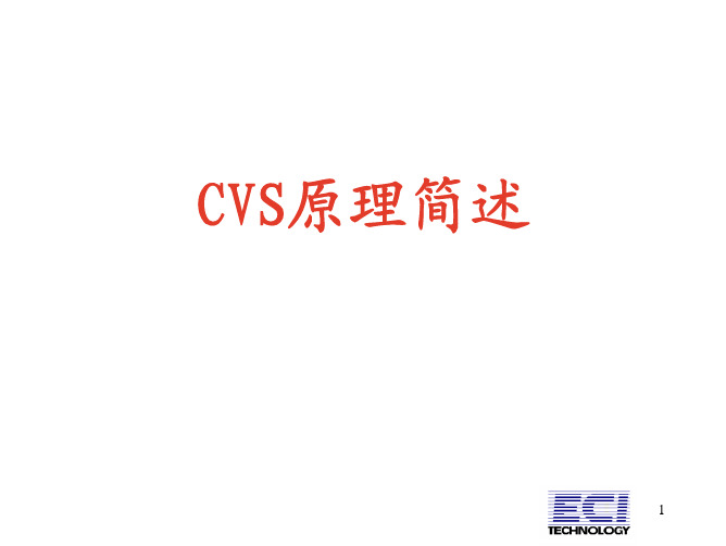 CVS原理简述