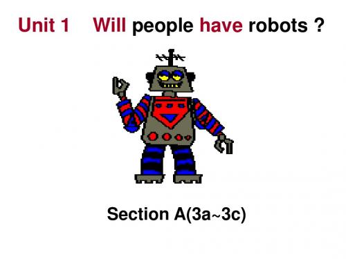 八 英语下册  Unit 1   Section A (3a-3c)