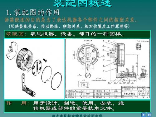 9-1 装配图概述