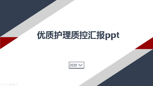优质护理质控汇报ppt