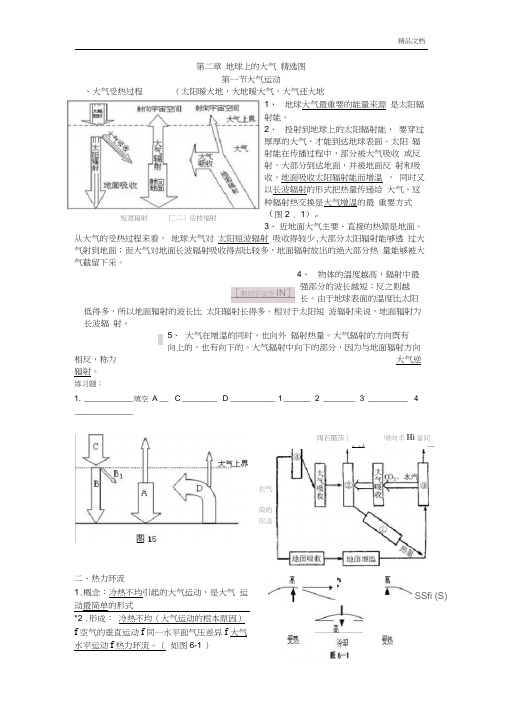 高一地理必修一第二章知识点与图例