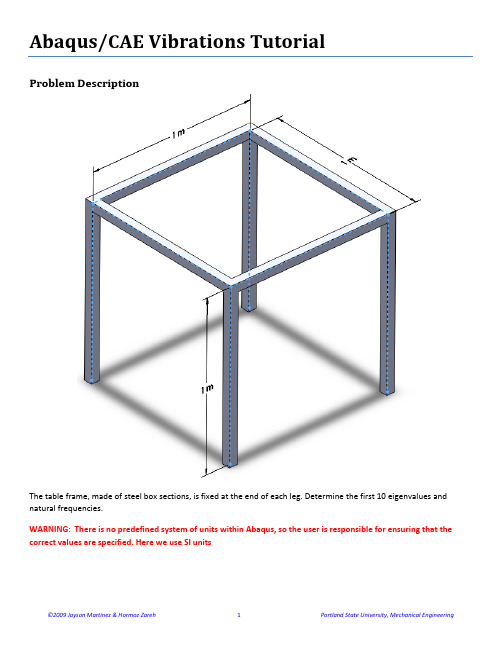 Abaqus_Vibrations_Tutorial