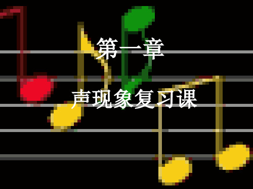 声现象综合复习80页PPT