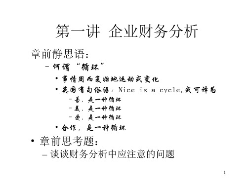 企业财务分析(ppt 37页)