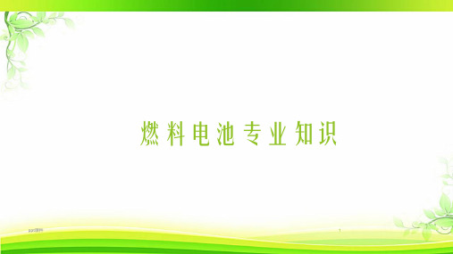 燃料电池专业知识  ppt课件