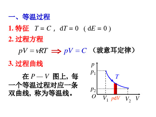 13-4 等温、绝热过程,多方过程