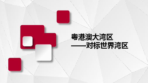 粤港澳大湾区系列课4 对标世界湾区