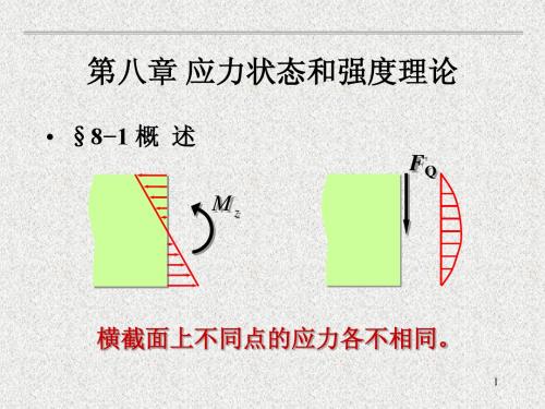 材料力学 第八章