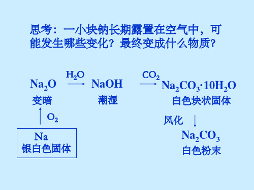 碳酸钠的性质与应用