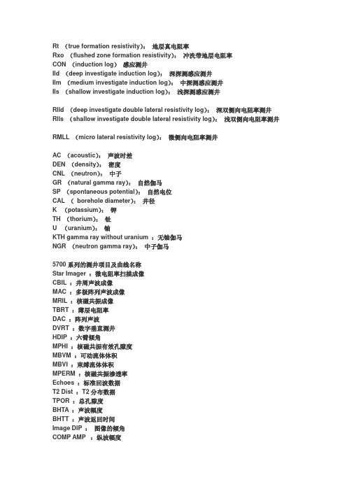 测井符号_英文名称_中文名称