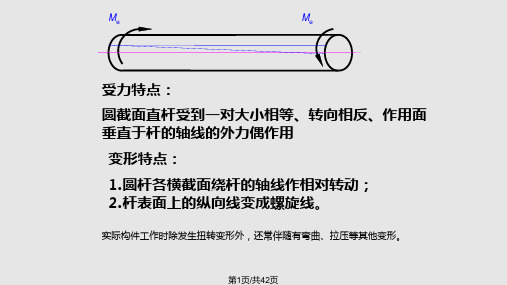 材料力学土木类扭转PPT课件