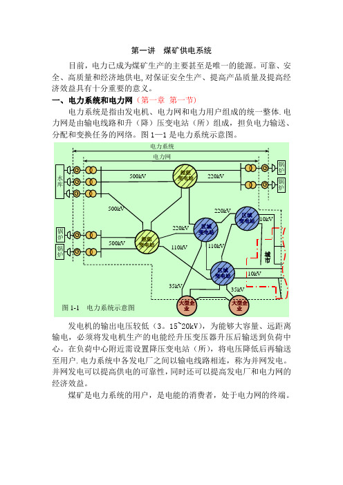 第1讲煤矿供电系统
