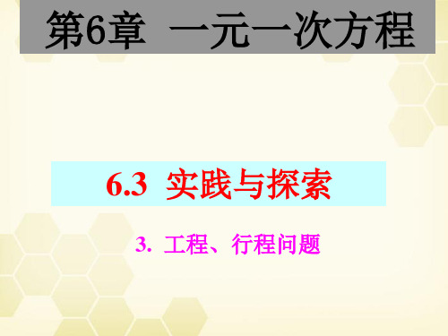 华东师大版七年级下册数学课件：6.3 实践与探索3(共28张PPT)