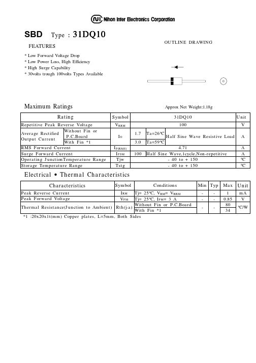 31DQ10中文资料