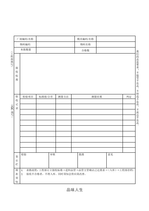 FM820204进料检验记录表.doc