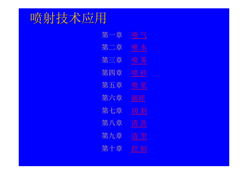 喷射技术大全(完整版)