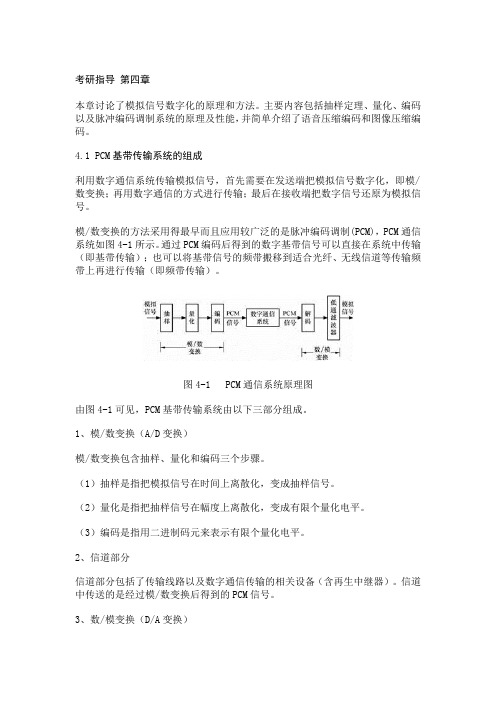 通信原理考研知识汇总4.