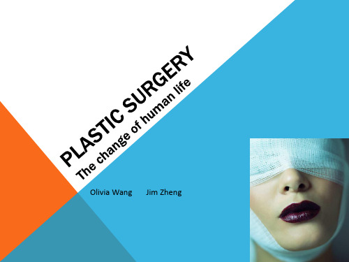 Plastic Surgery presentation整容手术