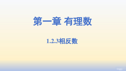 1.2.3  相反数  课件 人教版七年级数学上册 (20)