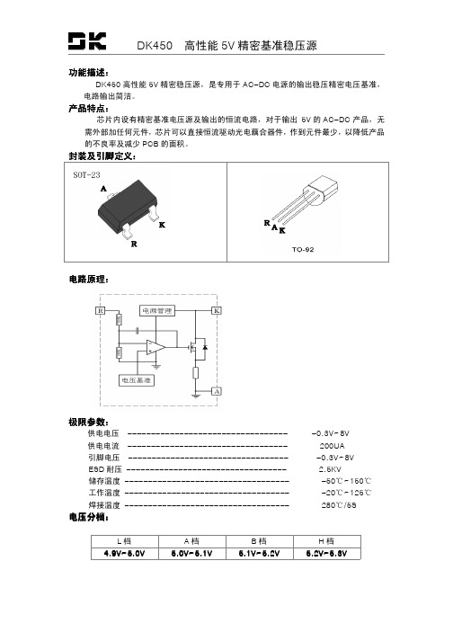 DK450规格书.pdf