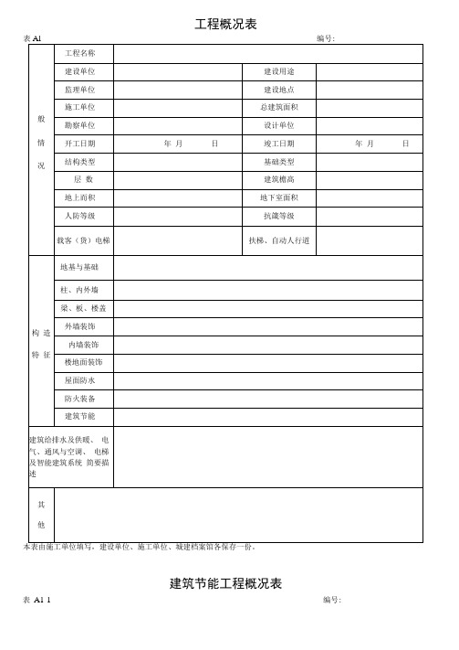 2016年版施工统一用表1-40页