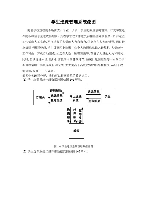 学生学科系统数据流图