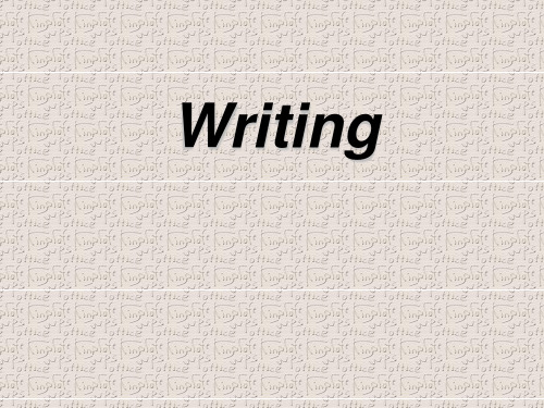 译林英语模块四Unit3WritingPPT课件