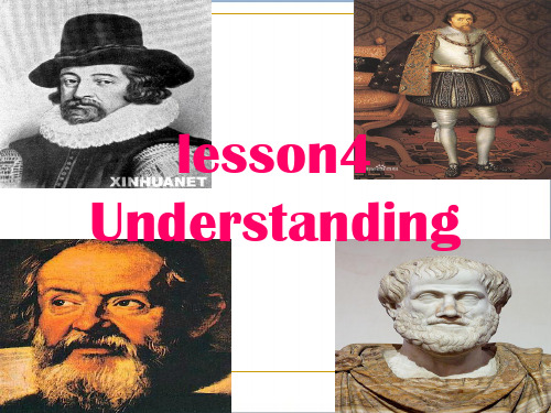 lesson 4 understanding优秀课件PPT