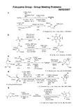 有机化学习题福山组会题2007年06