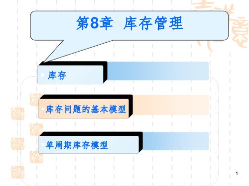 库存管理 PPT课件