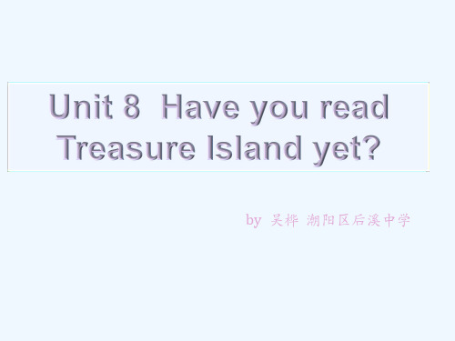 英语人教版八年级下册unit8--sectionB---2a-2d