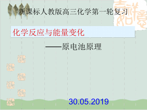 高三一轮复习原电池原理 课件 通用