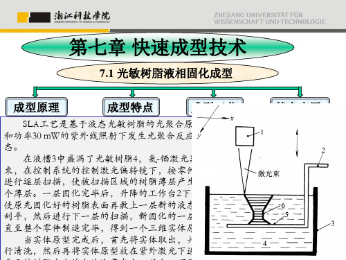 特种加工技术第7章快速成型技术