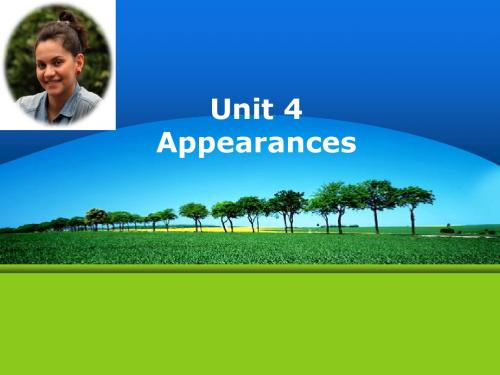 实用商务英语听说第一册Unit 4 Appearances